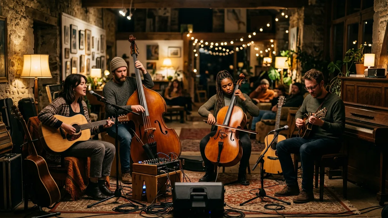 Création musicale et répétition artistique en résidence solidaire LARASKER